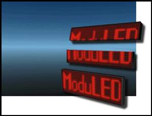ModuLED panels make big signs a snap!
