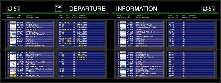Large LCD board